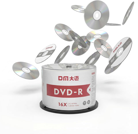 DVD-R 16x Recordable 4.7GB 120 Mins - Pack of 50