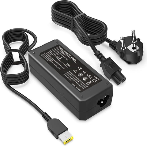 Lenovo 90W Laptop Charger USB Rectangular Tip – 20V 4.5A Power Adapter for ThinkPad Laptops