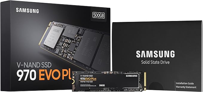 Samsung 970 Evo Plus M.2 Internal Solid State Drive (SSD) 500.0 GB - WORLD TRADE FOR COMPUTER 