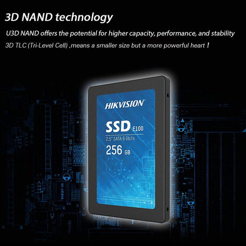 Hikvision Digital Technology E100 2.5" 256GB Serial ATA III 3D TLC
