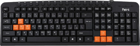 POINT USB KEYBOARD PT-202WORLD TRADE FOR COMPUTER -LAPTOPPOINT 