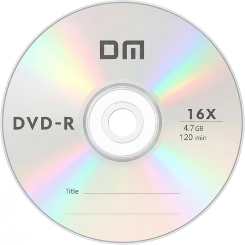 DVD-R 16x Recordable 4.7GB 120 Mins - Pack of 50