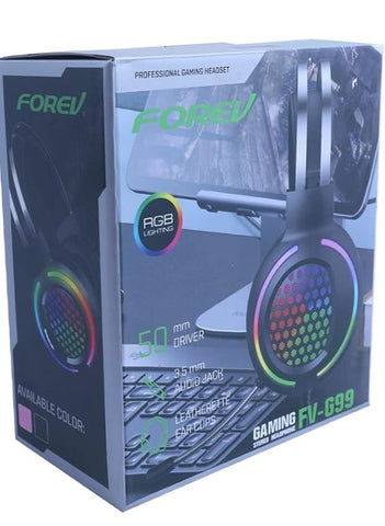 FOREV FV-G99 7.1 Gaming Headset – High-Performance Noise-Canceling Headphones for Gamers