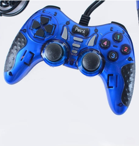 USB Double Gamepad – Wired Dual Controller for PC & Gaming Consoles