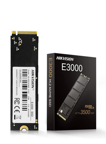 E3000 NVMe PCIe M.2 SSD 256GB with Gen 3x4 interface, 2280 form factor, 3D NAND flash memory, and up to 3500MB/s read speed for high-speed computing and storage expansion