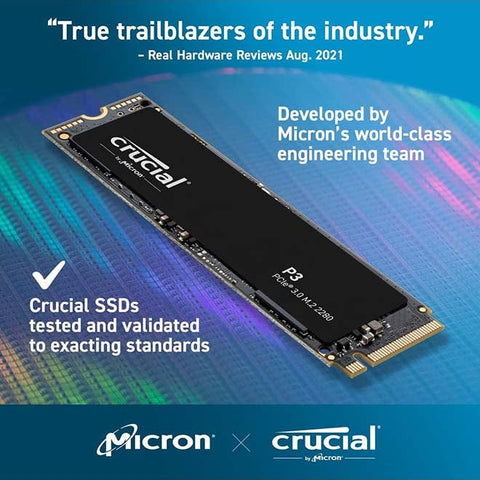P3 1TB PCIe 3.0 NVMe M.2 SSD – High-Speed Performance