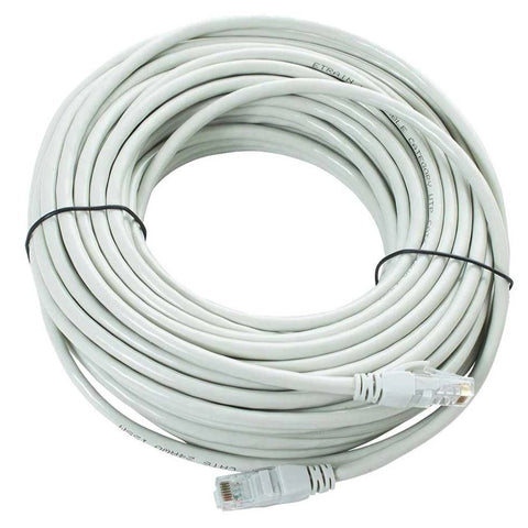 High-Quality CAT6 Ethernet Network Cable – 50M (White