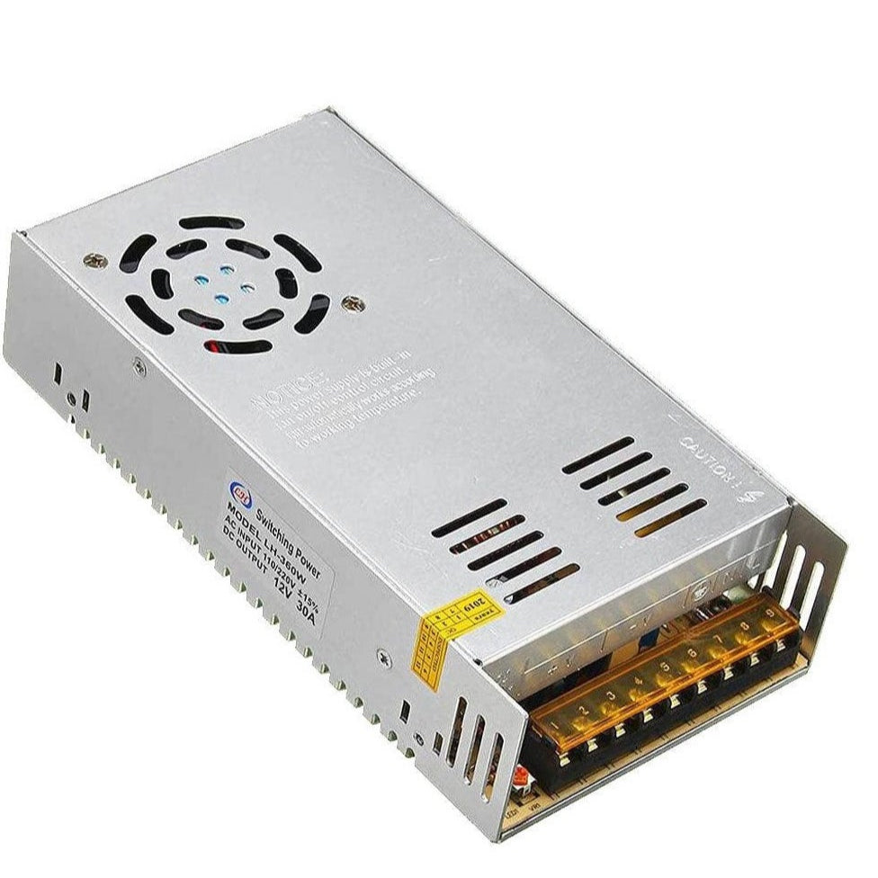12V 30A SMPS Power Supply for Security Cameras