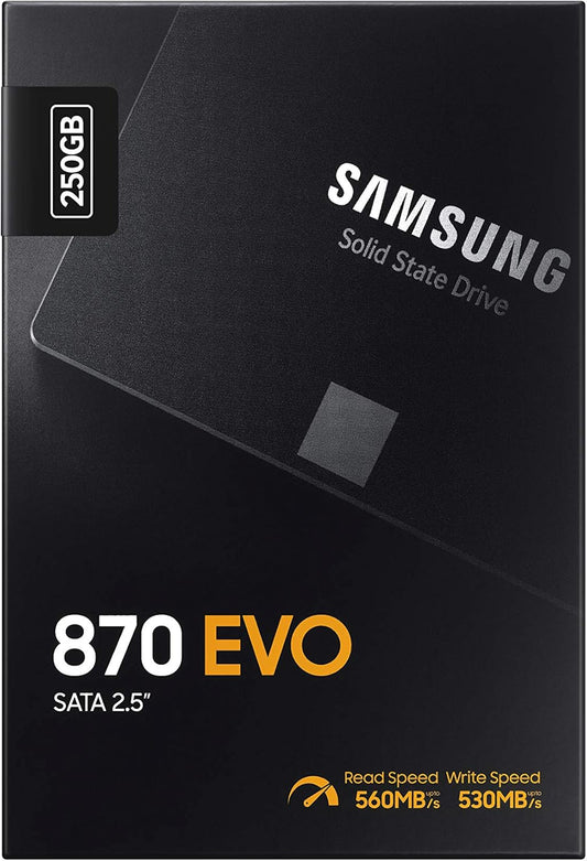 870 Evo Ssd 250Gb – Sata Iii V-Nand – 2.5-Inch Internal Ssd 250 GB