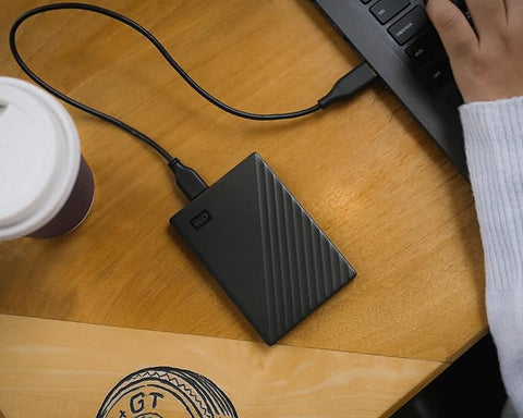 5TB My Passport Black USB 3.2 Gen 1- WDBPKJ0050BBK-WESN 5 TB