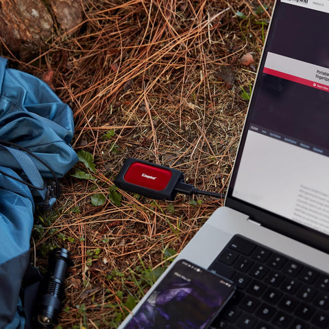 XS1000 External SSD USB 3.2 Gen 2 Portable Solid State Drive Red -SXS1000R/2000G 2 TB
