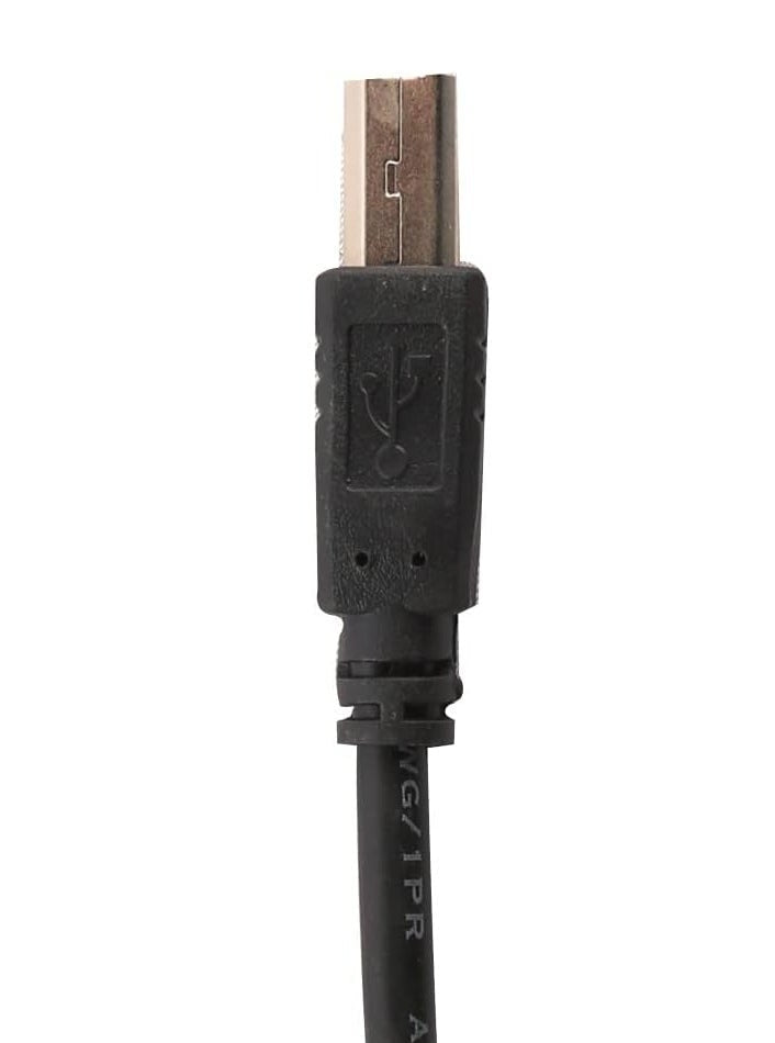 USB 2.0 High-Speed Printer Cable 5M – Black