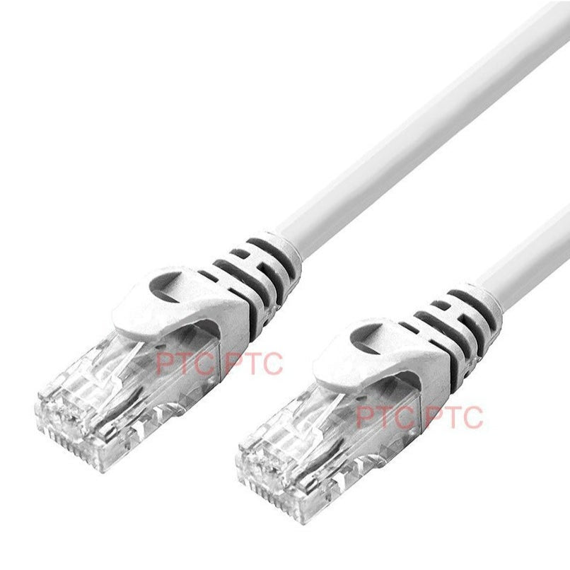High-Quality CAT6 Ethernet Network Cable – 50M (White
