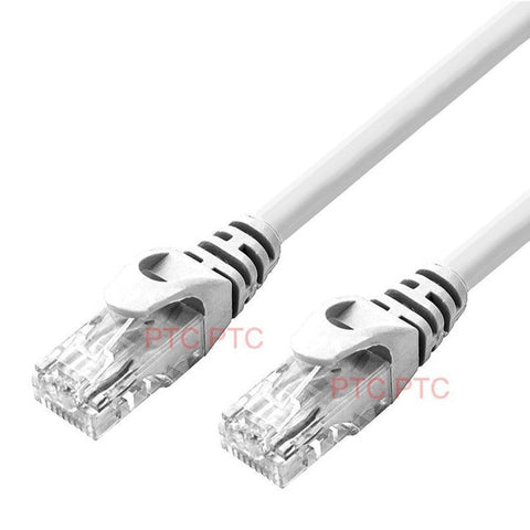 High-Quality CAT6 Ethernet Network Cable – 50M (White