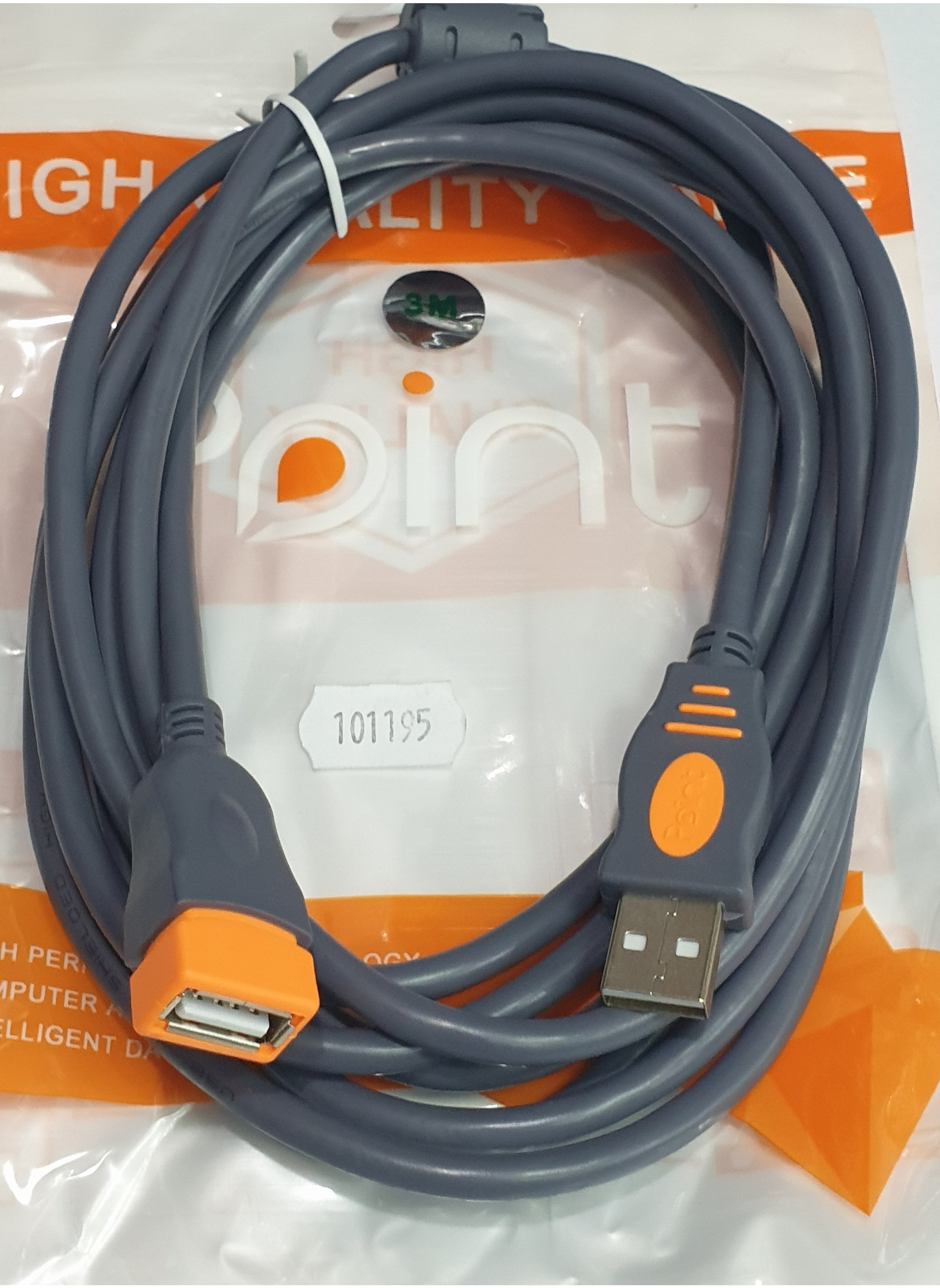 Male to Female USB Extension Cable 3M – High-Speed, Durable, and Reliable Connection