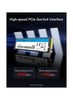Lexar NM610PRO 500GB SSD, M.2 2280 PCIe Gen3x4 NVMe 1.4 Internal SSD, Up to 3300MB/s Reading, 1700MB/s Write, 3D NAND Flash Internal SSD Drives for Notebook, Desktop, PC 500 GB
