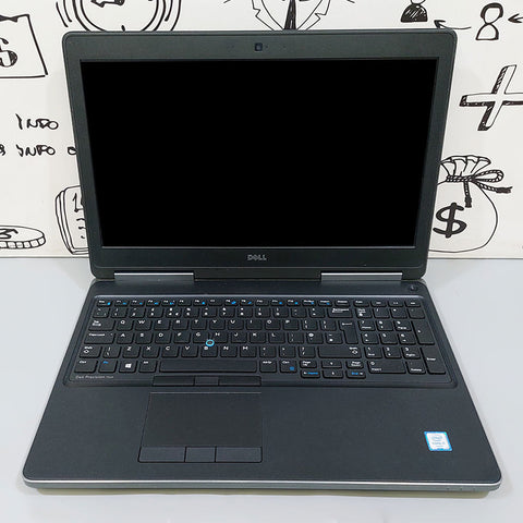 DELL 7520 , 7510 I7-6820HQ , RAM 16G , 512 , 4G NVIDIA , CAM , 15.6 FULLKEYBOORD جيل سادس
