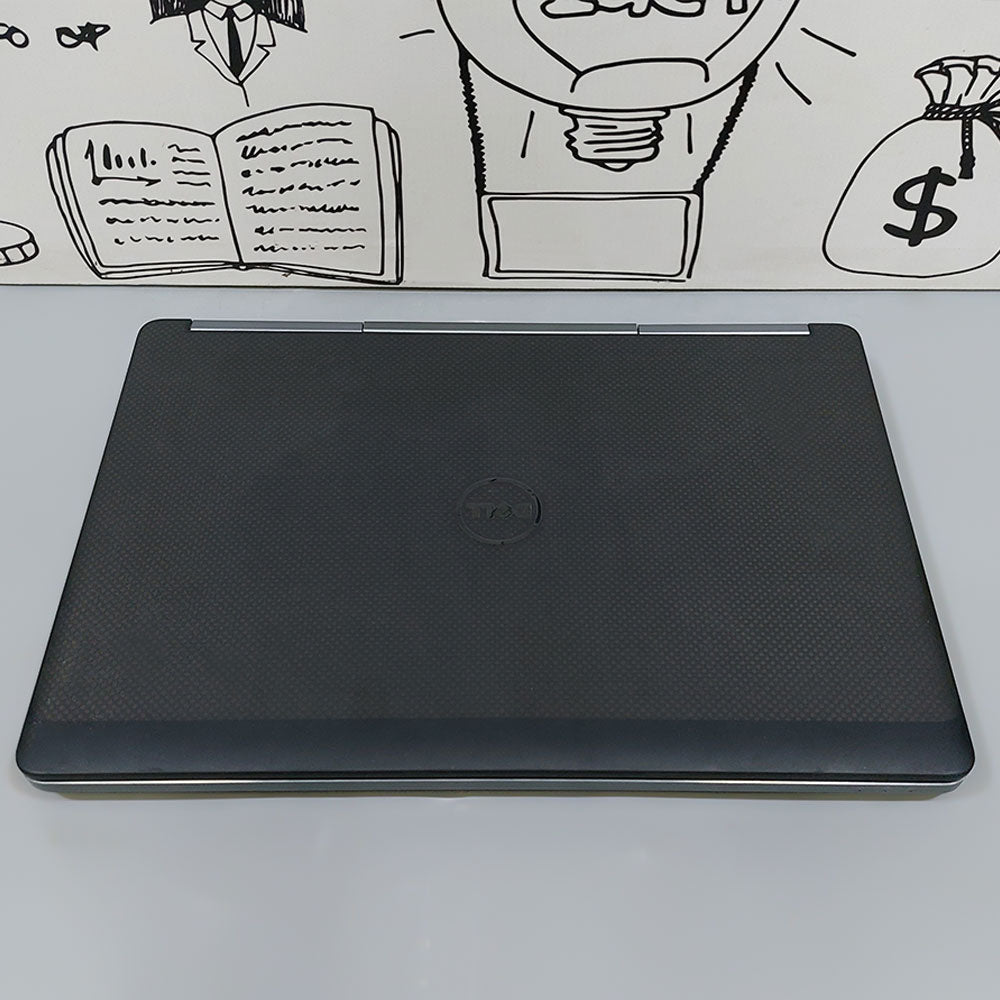DELL 7520 , 7510 I7-6820HQ , RAM 16G , 512 , 4G NVIDIA , CAM , 15.6 FULLKEYBOORD جيل سادس