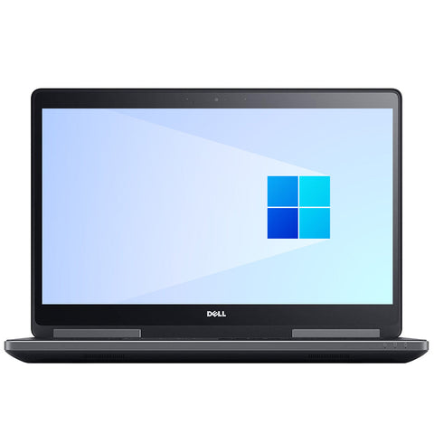 DELL 7520 , 7510 I7-6820HQ , RAM 16G , 512 , 4G NVIDIA , CAM , 15.6 FULLKEYBOORD جيل سادس