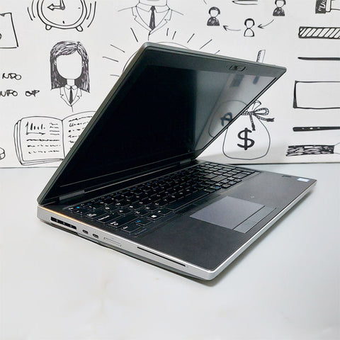 DELL 7540 I7-9850H , RAM 32G , 512 , 4G NVIDIA , CAM , 15.6 FULLKEYBOORD جيل تاسع