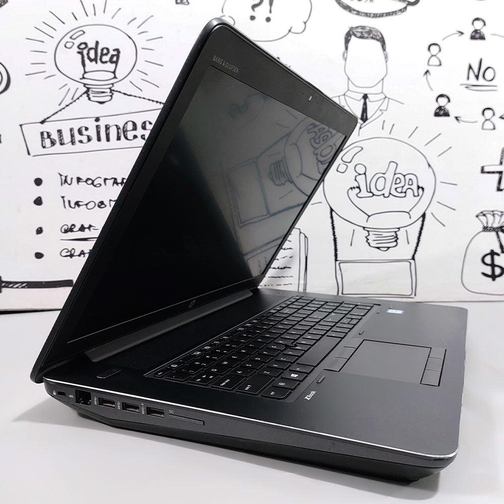 HP ZBOOK G3 17 I7-6820HQ RAM 16G HD 512G VGA 4G NVIDIA M4000M CAM 17 FULLKEYBOORD جيل سادس شاشة ١٧ بوصة السعر
