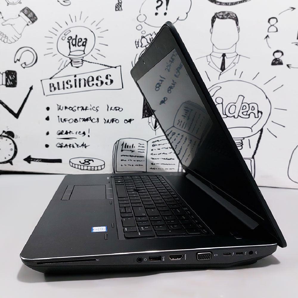 HP ZBOOK G3 17 I7-6820HQ RAM 16G HD 512G VGA 4G NVIDIA M4000M CAM 17 FULLKEYBOORD جيل سادس شاشة ١٧ بوصة السعر