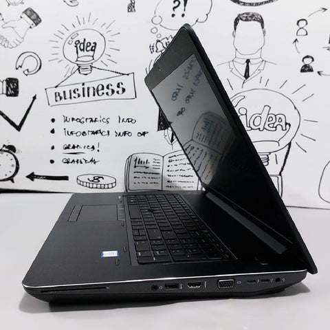 HP ZBOOK G3 17 I7-6820HQ RAM 16G HD 512G VGA 4G NVIDIA M4000M CAM 17 FULLKEYBOORD جيل سادس شاشة ١٧ بوصة السعر