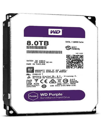 Surveillance Hard Disk Drive – Silver/Purple