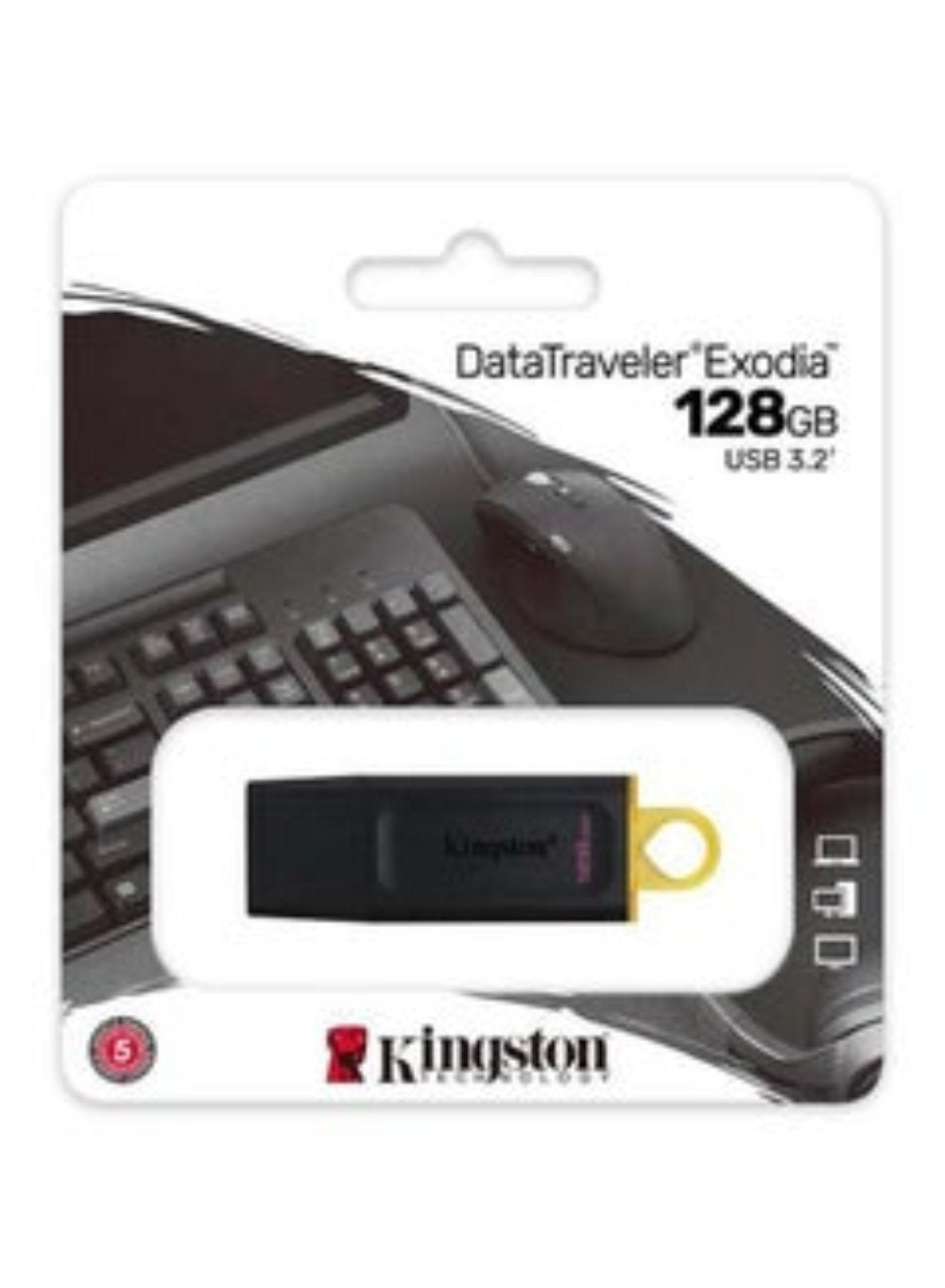 DataTraveler Exodia USB 3.2 Flash – DTX/128GB - 128 GB - WORLD TRADE FOR COMPUTER 