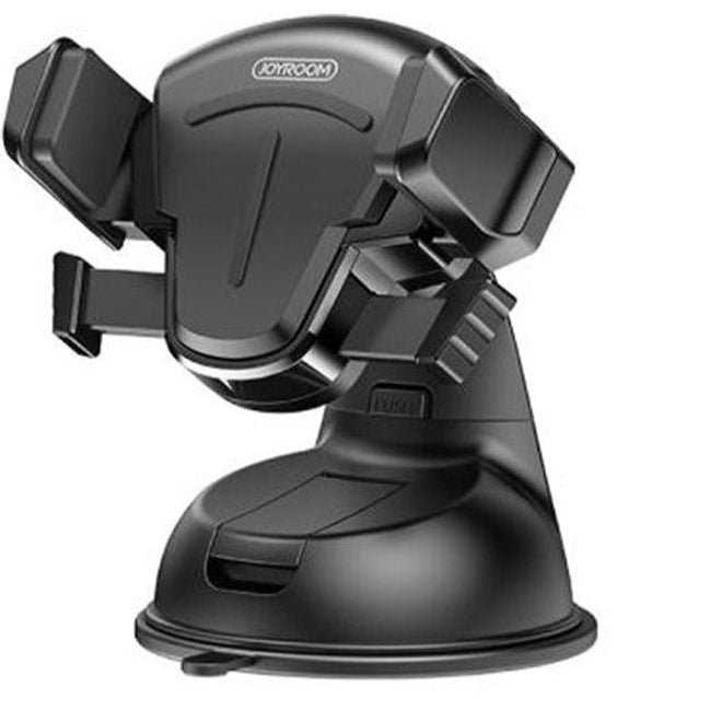 Suction Cup T-Bracket Phone Holder - Black