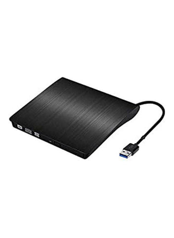 Slim External CD-RW DVD-R Combo Drive – Portable Burner & Player for Laptops and PCs