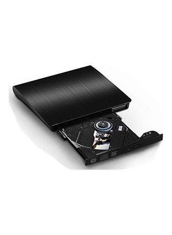 Slim External CD-RW DVD-R Combo Drive – Portable Burner & Player for Laptops and PCs