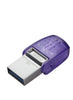 DataTraveler MicroDuo 3C 128GB USB-A/USB-C 200MB/s Flash Drive DataTraveler MicroDuo
