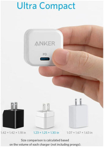 PowerPort III 20W Cube USB-C Adapter – Fast & Compact Charger