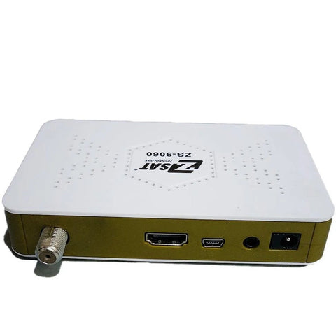 ZSAT ZS-9060 4K Ultra HD Digital Receiver – White & Black