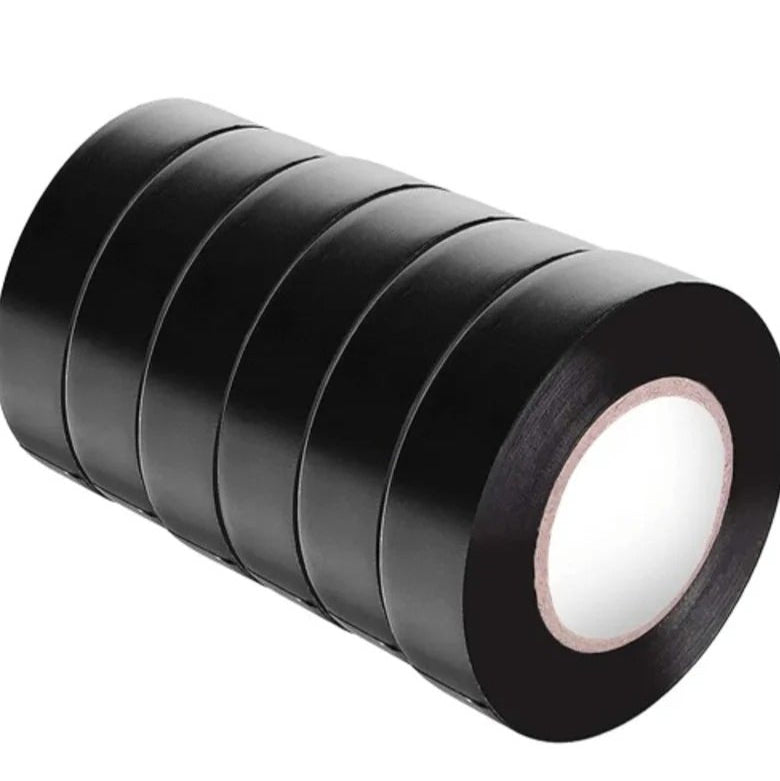 PLASTER PVC Electrical Insulation Tape – 10 Pieces (19mm, 10Y)