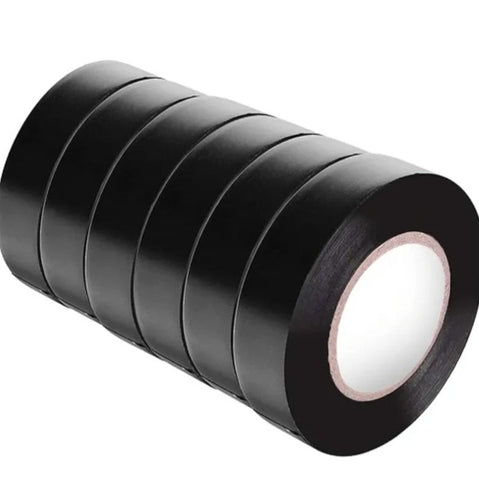 PLASTER PVC Electrical Insulation Tape – 10 Pieces (19mm, 10Y)