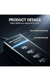 4 Port USB 3.0 Hub Adapter - Ultra Slim Data USB Hub with 30 CM Extended Cable and LED Indicator Compatible for MacBook/Mac mini/iPad/PC/PS4/PS5, Flash Drive, Mobile HDD