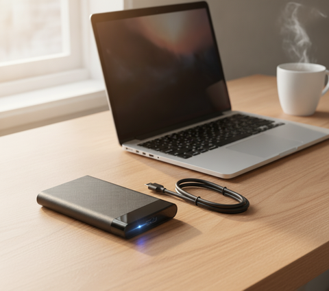 2.5 inch External Hard Drive Enclosure, Tool-Free USB 3.0 to SATA SSD HDD Enclosure for 7mm and 9.5mm, Laptop Computer Hard Drive Case Support UASP and Trim