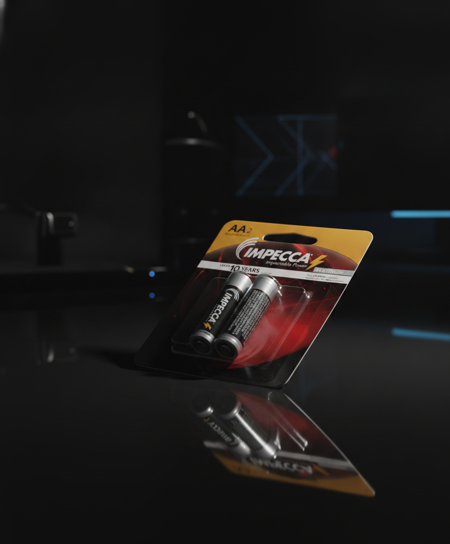 Battery AA2 Alkaline Power , Long Lasting Power 1.5 Volts