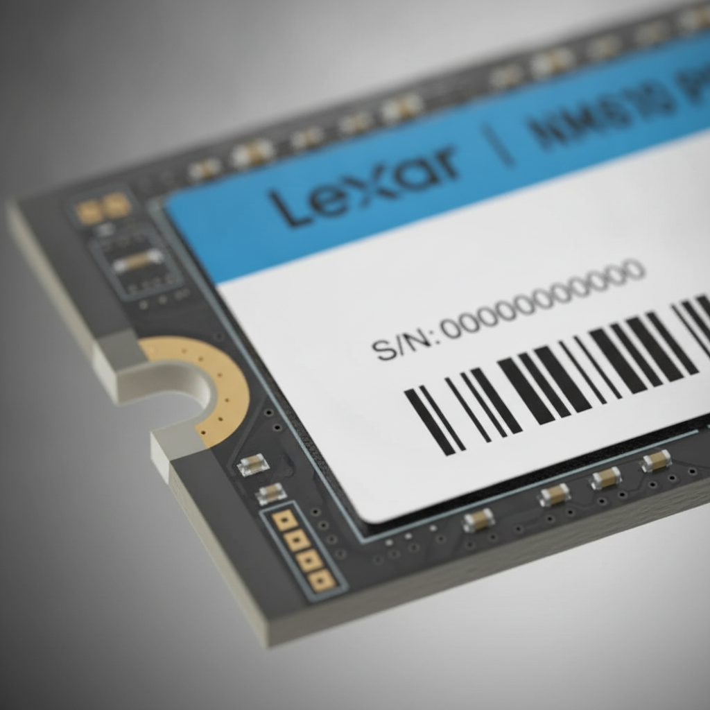 Lexar NM610PRO 500GB SSD, M.2 2280 PCIe Gen3x4 NVMe 1.4 Internal SSD, Up to 3300MB/s Reading, 1700MB/s Write, 3D NAND Flash Internal SSD Drives for Notebook, Desktop, PC 500 GB