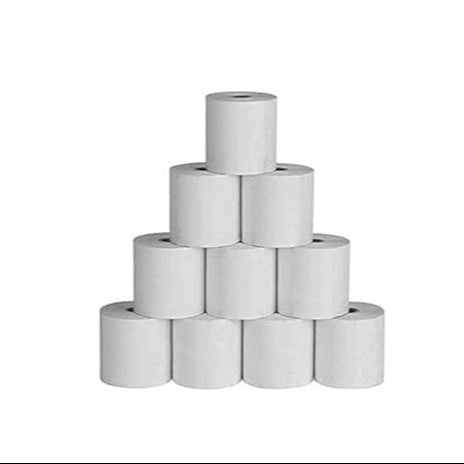 Thermal Rolls for Cashier Printer – 8CM Width, 55M Length (Pack of 10)