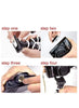 PLOKAMA - PK-775-5-in-1 Smartphone Video Rig, Camera Mount Stabilizer with LED Light, Microphone, U-Grip Handle - (Black)