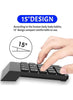 Number Pad Wireless Numeric Keypad Numpad 18 Keys with a 2.4GHz USB Receiver ,Portable and Upgraded 10-Key Financial Accounting Numeric Pad for Surface Pro/laptops/desktops/PC