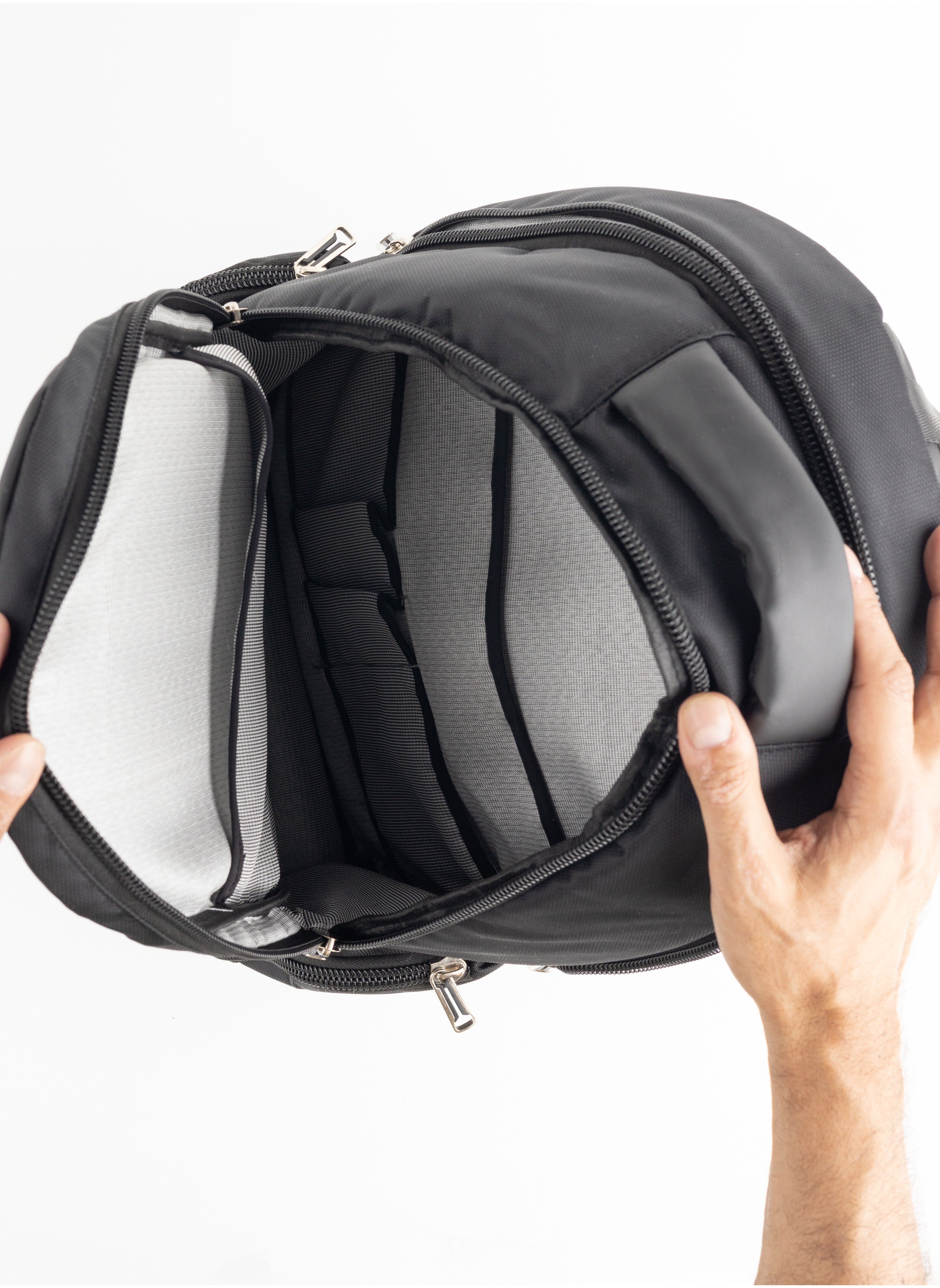 Laptop Back Bag 2001 Big - 15.6 Inch - Black
