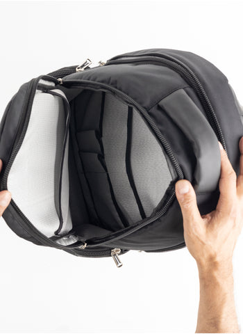 Laptop Back Bag 2001 Big - 15.6 Inch - Black