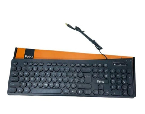 PT-504 Point USB Keyboard – Durable, Comfortable, and Easy to Use