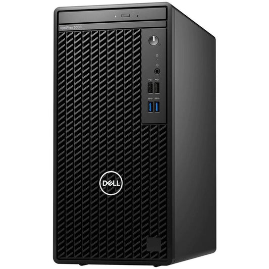 Dell OptiPlex 3000 MT Intel Core i3 12100 Processor/4GB RAM/256GB SSD/Intel Iris XE Graphics/Windows 11 Pro Black - WORLD TRADE FOR COMPUTER 