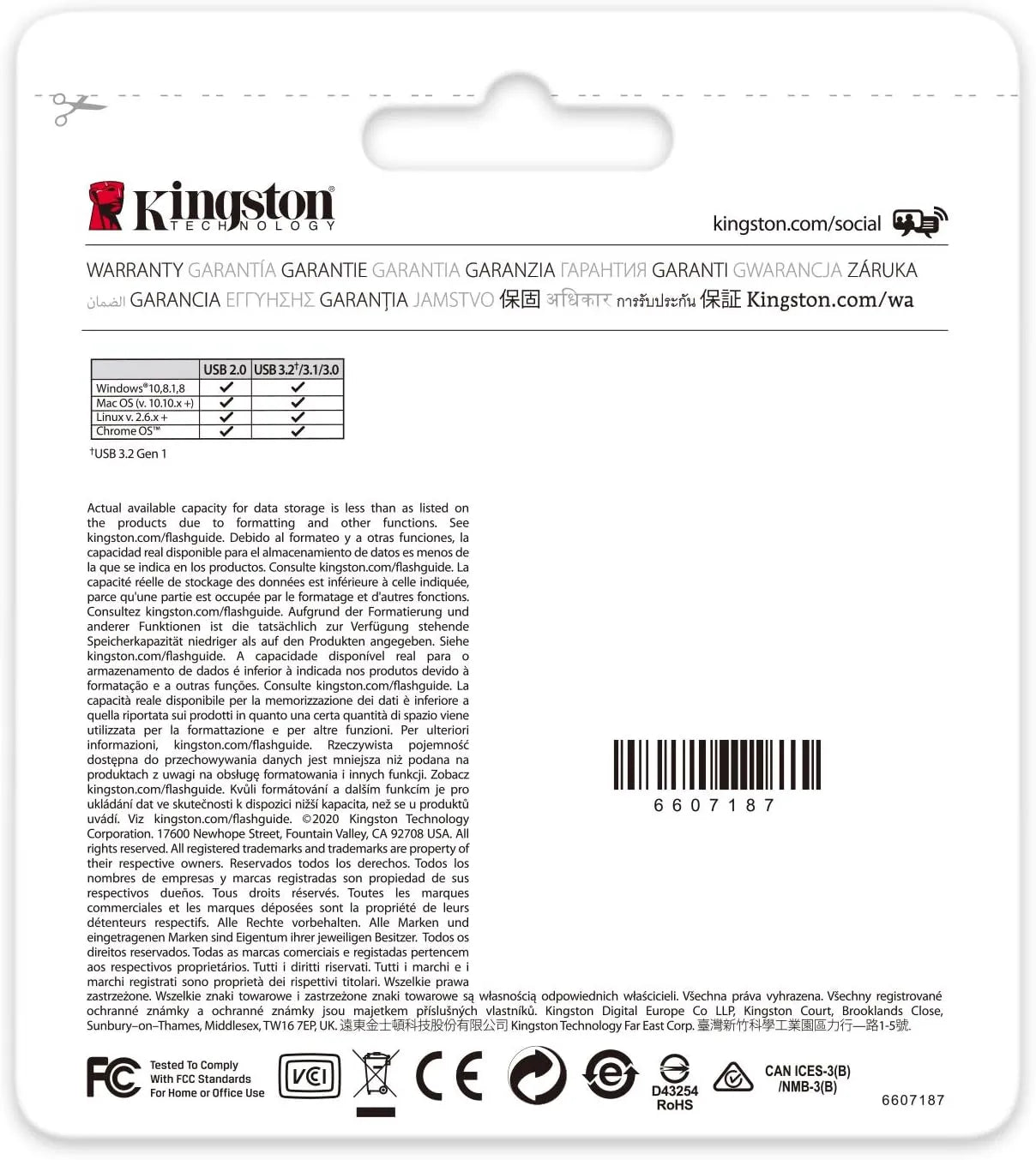 DataTraveler Exodia USB 3.2 Flash Drive With Protective Cap 256.0 GB
