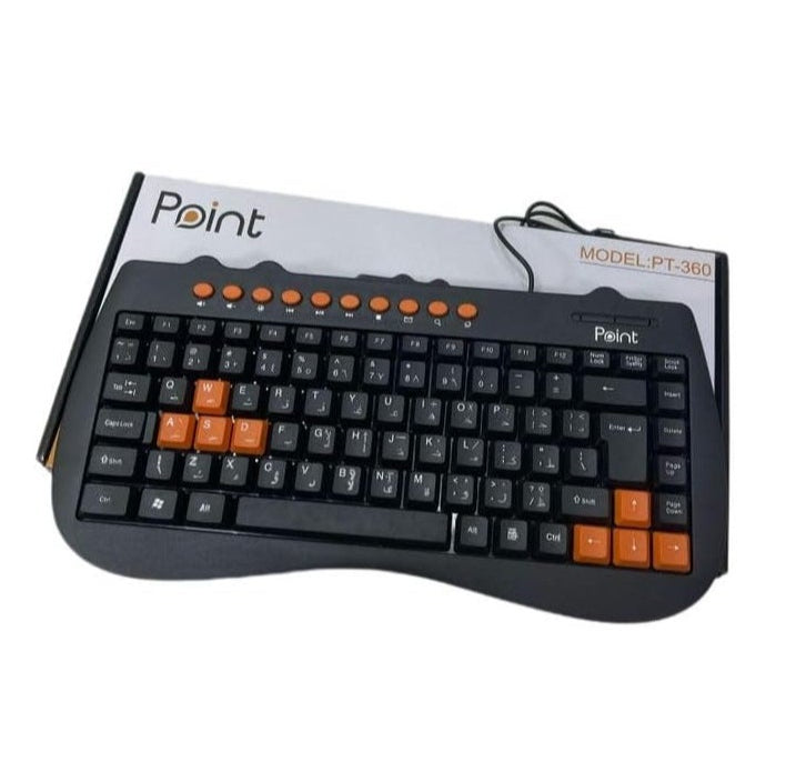 PT-360 Point USB Mini Keyboard – Compact, Lightweight, and Portable